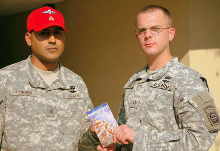 Aristide distribuuje Bhagavad-G�ty voj�k�m